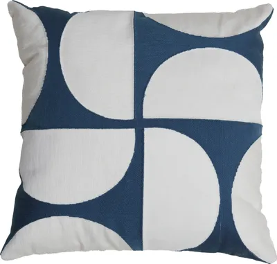 Produktbild von Light & Living - Kissen USERA - Ø45x10cm - Blau