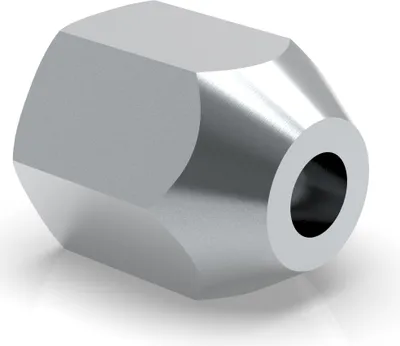 Produktbild von 10x AUPROTEC Verschraubung 3/8"x24 Bremsleitung 4,75 mm Bördel E Typ H Profi Verbinder DIN/ISO 1651 konform