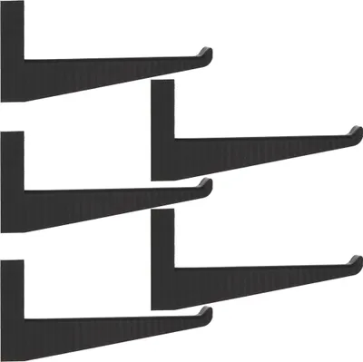 Produktbild von 5x Kleiderhaken Garderobenhaken Akustik Paneele Akustikpaneele Akustikpanele 90mm