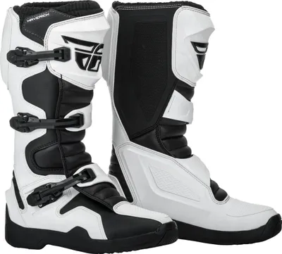 Zdjęcie produktu dla Buty motocrossowe Fly Racing Maverik, biały/czarny, 14