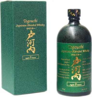 Obrázok produktu pre Togouchi 9 Years Old Japanese Blended Whisky 40% obj. 0,7l v škatuli