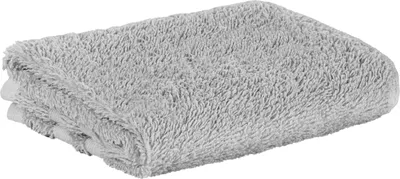 Produktbild von Premium Frottee Gästehandtuch 30x50 cm in hellgrau von StickandShine in 500g/m² aus 100% Baumwolle