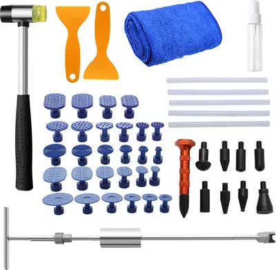 Produktbild von Lospitch 48x Ausbeulwerkzeug Dellen Reparatur Set Werkzeug Paintless dent Beulen fuer auto