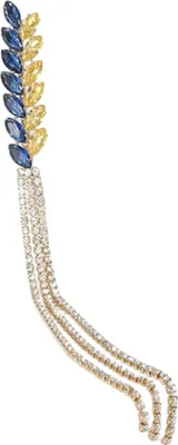 Produktbild von Brosche - Gold - Eleganz - Zirkon - Glanz - Weizenähre - Luxus - Vielseitigkeit