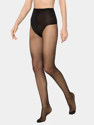 Produktbild von NUR DIE Feinstrumpfhose Seidenfein In Shape 15 DEN Strumpfhose - schwarz - Größe 38-40