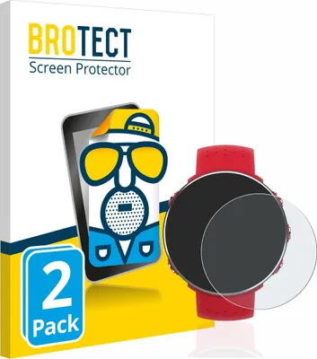 Produktbild von 2x BROTECT Schutzfolie für Polar Vantage M Displayschutz Displayschutzfolie Folie Matt Entspiegelungsfolie