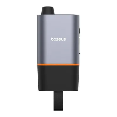 Zdjęcie produktu dla Młotek bezpieczeństwa - czarny Młotek bezpieczeństwa z nożem i latarką ze złączem USB-C