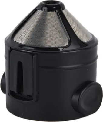 Image de Filtre à café portatif réutilisable en acier inoxydable avec double doublure en maille