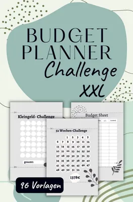 Produktbild von Budget Planner Challenge XXL