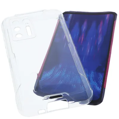 Produktbild von foto-kontor Hülle kompatibel mit Doogee S97 PRO Tasche Gummi TPU Schutz Handytasche transparent