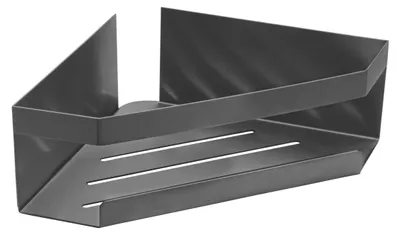 Produktbild von Schöner Wohnen Eckablage Meleto Gun-Metal Grey Ordnung Badezimmer Ablage
