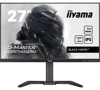 Zdjęcie produktu dla iiyama G-MASTER Black Hawk GB2745QSU-B2 - Monitor LED - 68,6 cm (27")