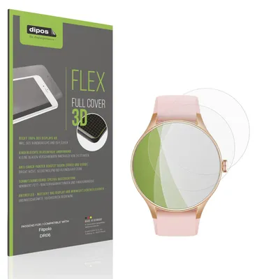 Immagine prodotto di 2x Pellicola protettiva opaca per Fitpolo DR06 Protezione Antiurto Anti-Shock