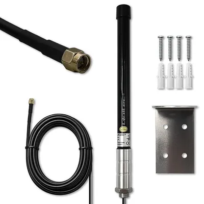 Zdjęcie produktu dla Antena 4G Lte Qoltec 15Dbi | Dookólna | Zewnętrzna | Sma | Włókno Szklane