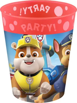 Produktbild von 4x Paw Patrol Rescue Heroes Premium Kunststoffbecher Set 4 Stk 250 ml