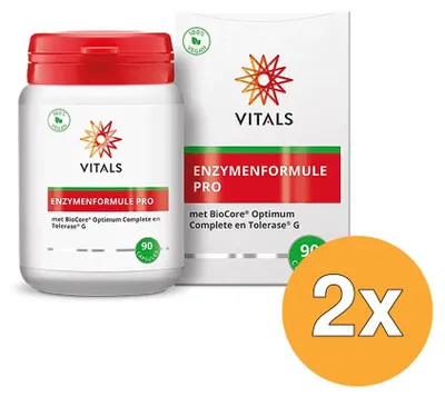 Produktbild von 2x Vitals Enzymformel Pro (90 Kapseln)