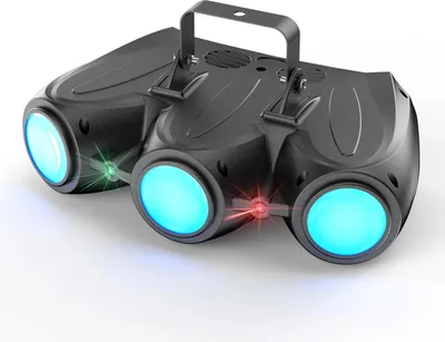 Obrázek produktu pro DJ laserové světlo – ZQ05196 Pódiové světlo – RGBW 192 LED – 40 W – 23 dynamických efektů – ovládání DMX – 90–240 V – zástrčka EU