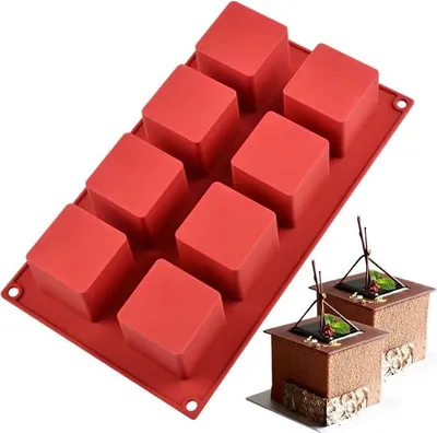 Image de Moule en silicone pour monoporation CUBE 50x50xh50mm