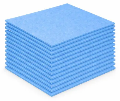 Zdjęcie produktu dla Zestaw 15 ściereczek gąbkowych – 250 x 310 mm; ściereczki do zmywania o wyjątkowej chłonności; ściereczki do czyszczenia; ściereczki uniwersalne; ściereczki gąbkowe do kuchni i gospodarstwa domowego; ściereczki do zmywania; ściereczki kuchenne wielokrotnego użytku