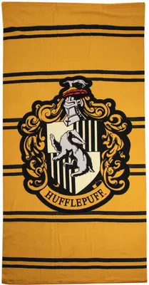 Obrázok produktu pre CERDÀï - Premium ręcznik plażowy mikrofirowy Hufflepuff Harry Potter