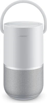 Image de Enceinte intelligente portable de Bose avec voix Alexa intégrée, argent Bose
