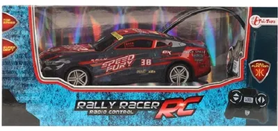 Produktbild von Toi-Toys - Ferngesteuertes Auto - Rally Racer RC (18cm) Spielzeugauto schwarz