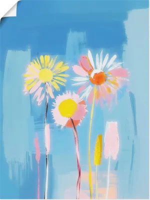 Produktbild von ARTland Poster Löwenzahn-Traumlandschaft Größe: 60x80 cm