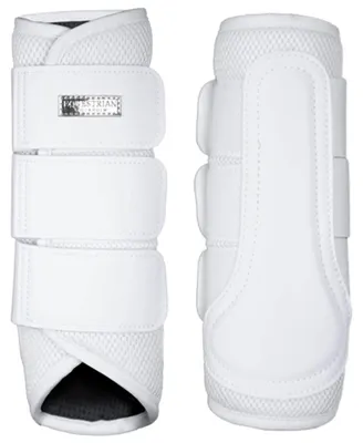 Produktbild von Equestrian Stockholm Gamaschen Classic Mesh Boots White Silver Dressurgamaschen L