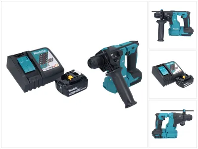 Image de Makita DHR 183 RG1 marteau perforateur sans fil 18 V 1.7 J SDS plus brushless + 1x batterie 6.0 Ah + chargeur