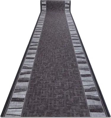 Produktbild von Läufer Antirutsch LINEA grau 67cm Grau 67x120 cm