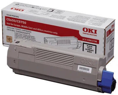 Image de OKI noir - original - cartouche de toner - pour C5650dn