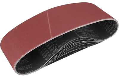 Obrázek produktu pro Brusné pásy, 8 kusů, zrnitost 240, rozměry 150x1220 mm, vhodné pro brusky, pro zpracování dřeva, hliníku a plastů