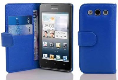 Obrázek produktu pro Cadorabo DE-101780, Huawei, Huawei ASCEND G510 / G520 / G525, Modrá