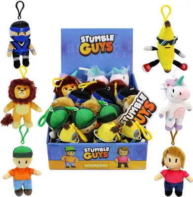 Image de Porte-clés peluche Stumble Guys - Banana Guy