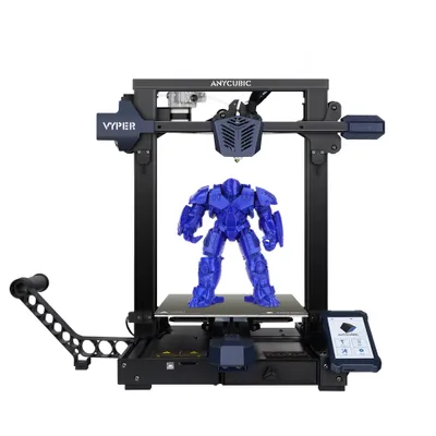 Obrázok produktu pre Tlačiareň Anycubic® Vyper3D Automatické vyrovnávanie lôžka jedným dotykom s tlačovou plochou 245 x 245 x 260 mm Aktualizovaný operačný systém TMC2209 Stále tlač - konektor EÚ