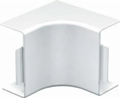 Produktbild von OBO BETTERMANN OBO Inneneckhaube WDK HI40090RW PVC 40x90mm reinweiss RAL9010 6191967