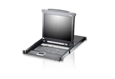 Obrázek produktu pro ATEN CL5708M, 1920 x 1200 px, WUXGA, Instalace do racku, 25,1 W, 1U, Černá
