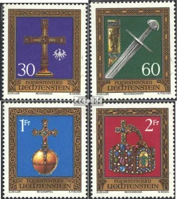 Produktbild von Briefmarken Liechtenstein 1975 Mi 625-628 (kompl.Ausg.) postfrisch Schatzkammer