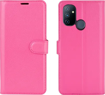 Produktbild von Mobigear Classic  OnePlus Nord N100 Hülle Klapphülle Geldbörse - Magenta