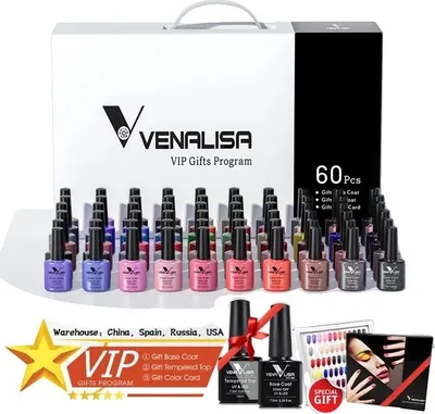Produktbild von Nagel Gel Polish Set, 36/60 Farben, Schnelle Lieferung, VIP1