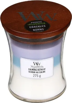 Immagine prodotto di WoodWick Trilogy Candele a clessidra medie vonná svíčka Calming Retreat 275 g