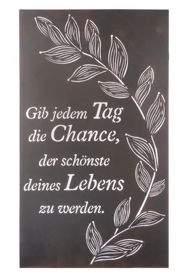 Produktbild von Gilde Metall Wandrelief "Schönster Tag" VE 2 69194