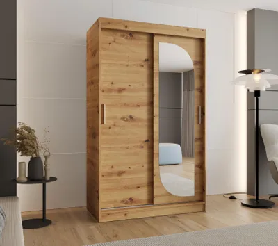 Obrázok produktu pre Šatníková skriňa 120 cm CEYDA - dub artisan