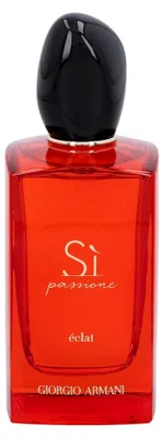Produktbild von Giorgio Armani Sì Passione Éclat, Frauen, 100 ml, Bergamotte, Schwarze Johannisbeere, Damaszener Rose, Rose, Vanille, Weißer Moschus, Spray
