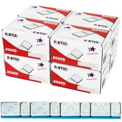 Produktbild von 800 x Klebegewichte 5+10g/60g Auswuchtgewichte für Alufelgen Rounded Kleberiegel