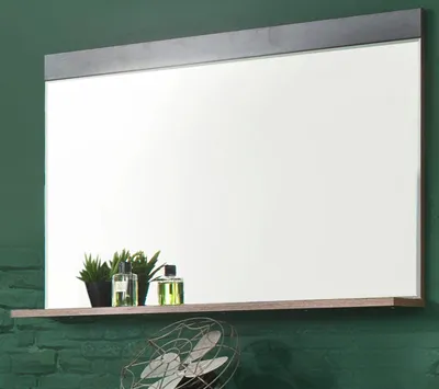 Obrázek produktu pro trendteam Šatní skříň Zrcadlo Indy Graphite Grey Matera NB/ 90 x 69 x 16 cm