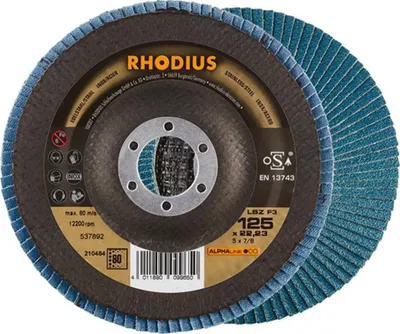 Immagine prodotto di Disco lamellare LSZ F3125mm K 80 Rhodius