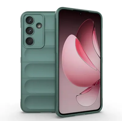 Productafbeelding van MobyDefend Hoesje - Geschikt voor Samsung Galaxy S26 FE  -  TPU Gripcase - Groen