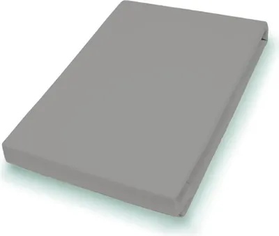 Produktbild von Vario Jersey-Spannbetttuch kiesel, 100 x 200 cm