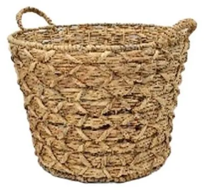 Immagine prodotto di Cesto Pomax Mizu realizzato in giunchiglia, materiale naturale, diametro 46 cm, altezza 40 cm
